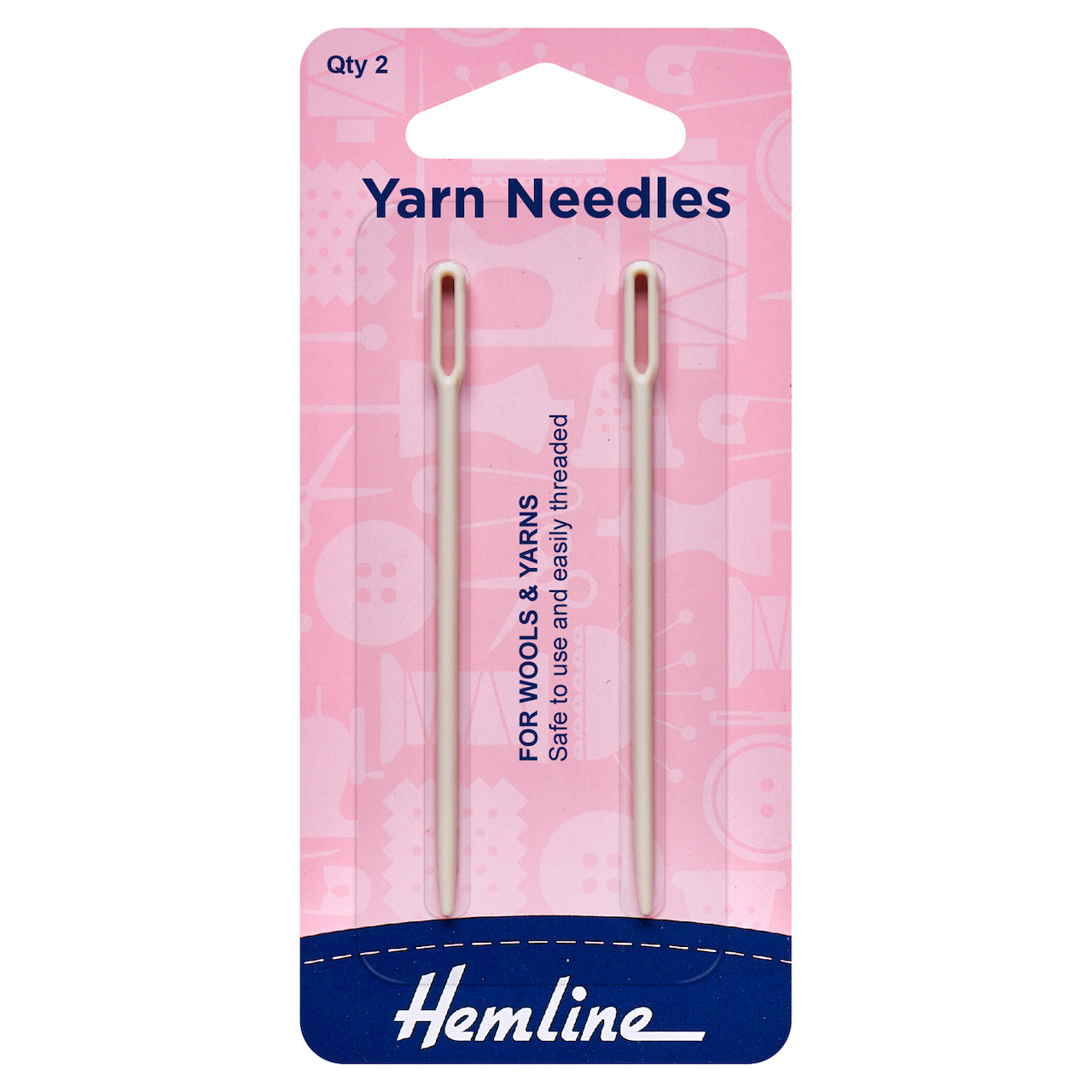 Hemline Plastic Yarn Needles