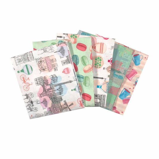 Sketches of Paris Fat Quarters 5pc